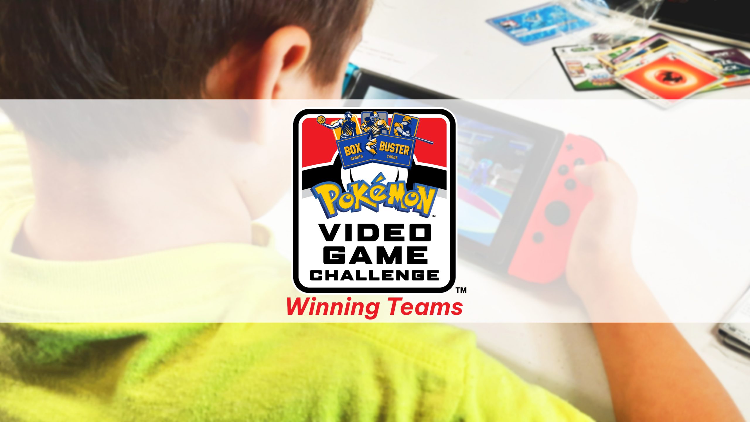 The Winning Teams from Box Buster’s first Video Game Challenge!