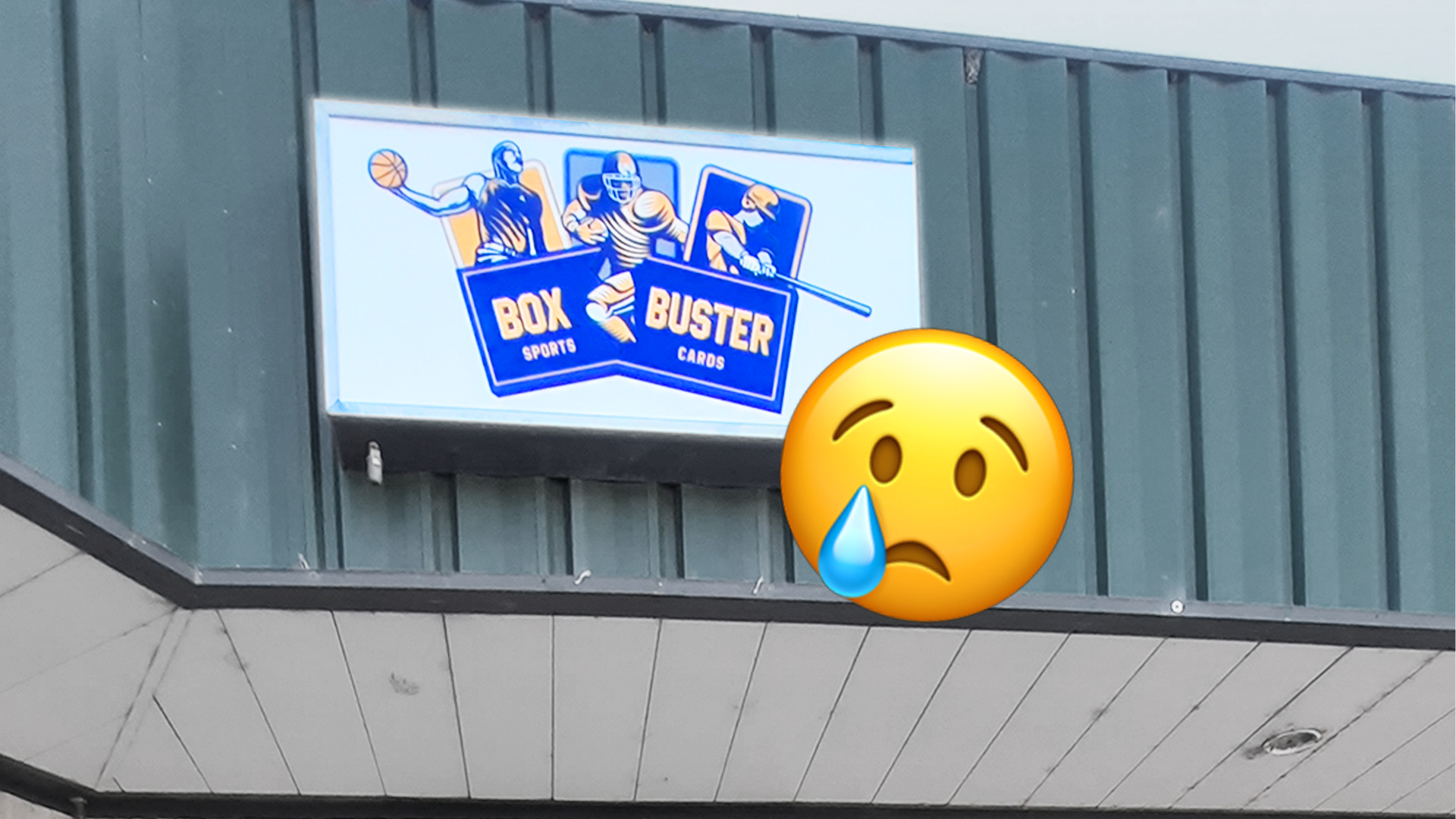 Farewell Box Buster Sports Cards